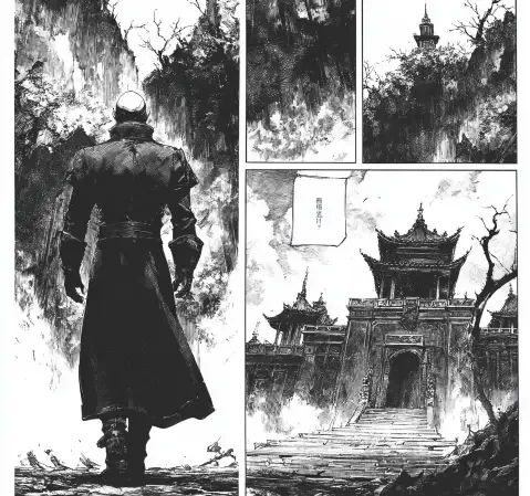 韩漫漫画作品条目封面墙主视觉